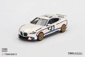 BMW  - M3 2023 white - 1:43 - TrueScale - TSM430813 - TSM430813 | Toms Modelautos