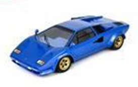 Lamborghini  - Countach LP400 S 1979 blue - 1:18 - Schuco - 0025 - schuco0025 | Toms Modelautos