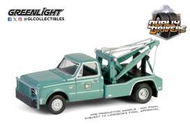 Chevrolet  - C-30 1967 green - 1:64 - GreenLight - 46160A - gl46160A | Toms Modelautos