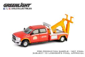 Ram  - 3500 2022  red/orange - 1:64 - GreenLight - 46160E - gl46160E | Toms Modelautos