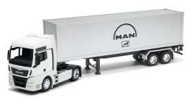 MAN  - white - 1:32 - Welly - 32651S-W-WHITE - welly32651w | Toms Modelautos