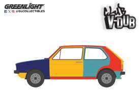 Volkswagen  - Rabbit 1975 various - 1:64 - GreenLight - 36120E - gl36120E | Toms Modelautos