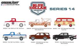 Assortment/ Mix  - Blue Collar #14 various - 1:64 - GreenLight - 35300 - gl35300 | Toms Modelautos