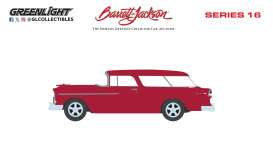 Chevrolet  - Nomad 1955 red - 1:64 - GreenLight - 37330A - gl37330A | Toms Modelautos