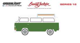 Volkswagen  - Type II 1968 green/white - 1:64 - GreenLight - 37330C - gl37330C | Toms Modelautos