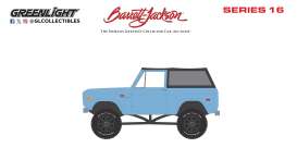 Ford  - Bronco 1972 blue - 1:64 - GreenLight - 37330F - gl37330F | Toms Modelautos