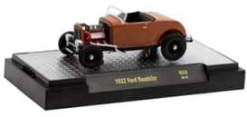 Ford  - Roadster 1932 brown - 1:64 - M2 Machines - 32500R88-1932 - M2-32500R88-1932 | Toms Modelautos