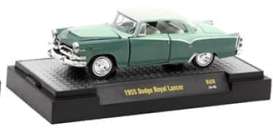 Dodge  - Royal Lancer 1955 green - 1:64 - M2 Machines - 32500R88-1955 - M2-32500R88-1955 | Toms Modelautos