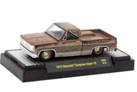 Chevrolet  - Cheyenne Super 10 1973 brown - 1:64 - M2 Machines - 32500R88-1973 - M2-32500R88-1973 | Toms Modelautos