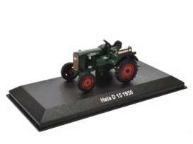 Hela  - D15 1958 green - 1:43 - Magazine Models - AFTRA017A - MagTractorD15Gr | Toms Modelautos