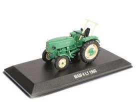 MAN  - 4 L1 1960 green - 1:43 - Magazine Models - AFTRA037A - MagTractor4L1Gr | Toms Modelautos