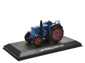 Lanz  - Bulldog 1957 blue - 1:43 - Magazine Models - AFTRA013B - MagTractorD4016 | Toms Modelautos