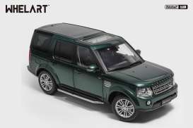 Land Rover  - Discovery 4 green - 1:18 - Whelart - WA180203 - WA180203 | Toms Modelautos