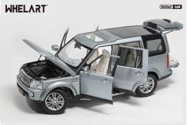 Land Rover  - Discovery 4 silver - 1:18 - Whelart - WA180204 - WA180204 | Toms Modelautos