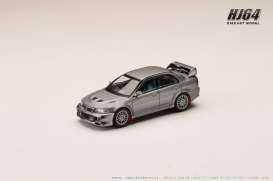 Mitsubishi  - Lancer GSR 1999 grey - 1:64 - Hobby Japan - HJ642033AGM - HJ642033AGM | Toms Modelautos