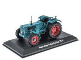 Hanomag  - Robust 1970 blue - 1:43 - Magazine Models - AFTRA008B - MagTractorRobustBl | Toms Modelautos