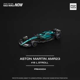 Aston Martin  - AMR23 green/black - 1:64 - Pop Race Limited - PR640234 - PR640234 | Toms Modelautos