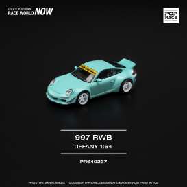   - RWB 997 blue - 1:64 - Pop Race Limited - PR640237 - PR640237 | Toms Modelautos