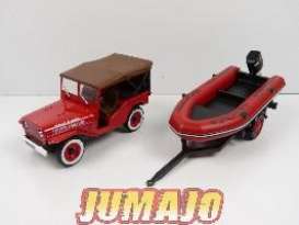 Jeep  - red - 1:43 - Magazine Models - CPF801+803 - magCPF801-803 | Toms Modelautos