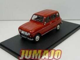 Renault  - 4L 1964 red - 1:43 - Magazine Models - R4L43 - magR4L43 | Toms Modelautos