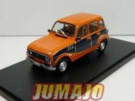 Renault  - 4 1982 orange - 1:43 - Magazine Models - R4L46 - magR4L46 | Toms Modelautos