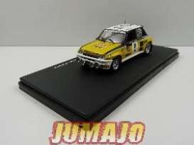 Renault  - 5 Turbo 1984 yellow/black - 1:43 - Magazine Models - RaRenault - MagRARenault | Toms Modelautos