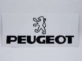 Peugeot  - white/black - Magazine Models - magSTK12 - magSTK12 | Toms Modelautos