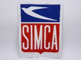 Simca  - white/blue/red - Magazine Models - magSTK20 - magSTK20 | Toms Modelautos