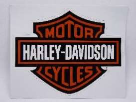 Harley Davidson  - red/white/black - Magazine Models - magSTK27 - magSTK27 | Toms Modelautos