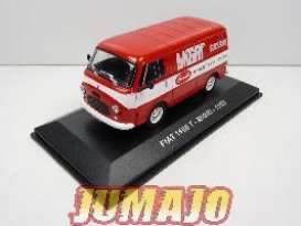 Fiat  - 1000 T 1965 white/red - 1:43 - Magazine Models - PUBmigri - magPUBmigri | Toms Modelautos