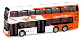 Volvo  - B9TL orange/white - 1:110 - Tiny Toys - KMB2024071 - tinyKMB2024071 | Toms Modelautos