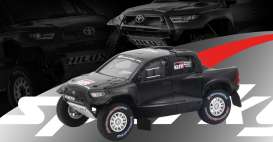 Toyota  - Hilux black - 1:64 - Tiny Toys - YO64030 - TinyYO64030 | Toms Modelautos