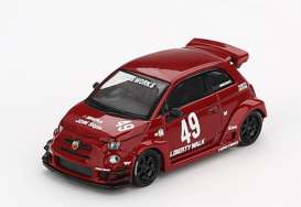 Fiat  - Abarth 959 2024 red - 1:64 - Mini GT - 00963-L - MGT00963Lhd | Toms Modelautos