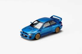 Subaru  - Impreza-22B blue - 1:64 - Hobby Japan - HJDM003A-9 - HJDM003A-9 | Toms Modelautos