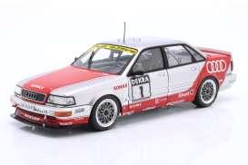 Audi  - V8 Quattro  1992 white/red - 1:18 - Werk83 - W1801511 - W1801511 | Toms Modelautos