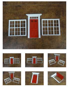 diorama  - red - 1:18 - Dioramatoys - DTF1804-red - DTF1804-red | Toms Modelautos