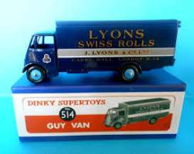 Guy  - Lyons Van 1952 blue - 1:43 - Magazine Models - 514 - magDT514 | Toms Modelautos