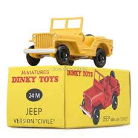 Jeep  - Civile yellow - 1:43 - Magazine Models - 24M - magDT24M | Toms Modelautos