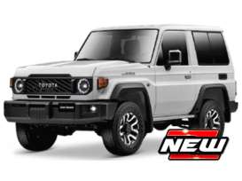 Toyota  - Land Cruiser 70  white - Maisto - 24893 - mai24893 | Toms Modelautos