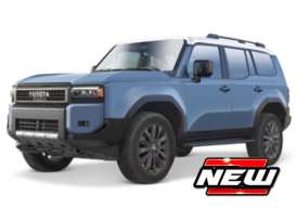 Toyota  - Land Cruiser  2024 blue/white - Maisto - 24895 - mai24895 | Toms Modelautos