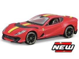 Ferrari  - 812 red/yellow - 1:64 - Maisto - 15709R - mai15709R | Toms Modelautos