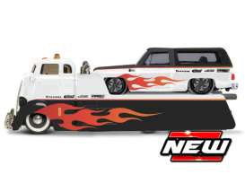 Chevrolet  - K5 Blazer 1979 white/black/red - 1:64 - Maisto - 15055W - mai15055W | Toms Modelautos