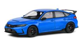 Honda  - Civic R 2022 blue - 1:43 - Solido - 4314301 - soli4314301 | Toms Modelautos