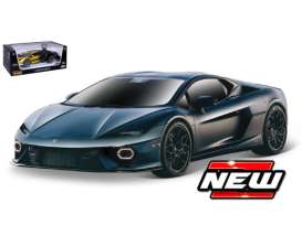 Lamborghini  - Temerario 2025 blue - 1:18 - Bburago - 11052B - bura11052B | Toms Modelautos