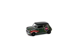 Mini  - Cooper  green/black/red - 1:50 - Tiny Toys - HYP00003 - tinyHYP00003 | Toms Modelautos