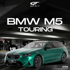 BMW  - M5 Touring 2024 green - 1:18 - GT Spirit - GT509 - GT509 | Toms Modelautos