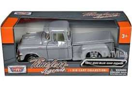 GMC  -  Blue Chip Pick-Up 1957 grey - 1:24 - Motor Max - 79383gr - mmax79383gr | Toms Modelautos