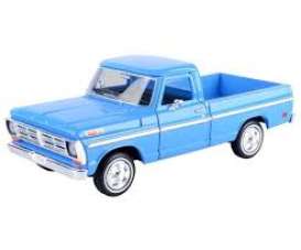 Ford  - F-100 Pick-up 1972 blue - 1:24 - Motor Max - 79384 - mmax79384b | Toms Modelautos