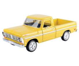 Ford  - F-100 Pick-up 1972 yellow - 1:24 - Motor Max - 79384 - mmax79384y | Toms Modelautos