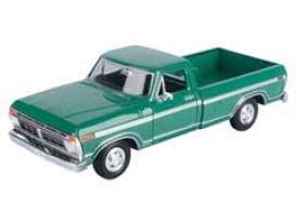 Ford  - F-150 Custom 1977 green - 1:24 - Motor Max - 79386gr - mmax79386gr | Toms Modelautos